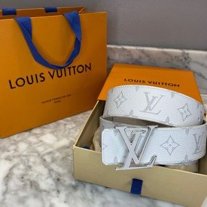 Louis Vuitton White Reversible Monogram Eclipse